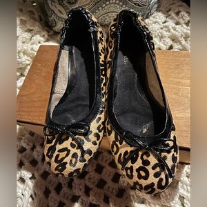 Cheetah Print Aerosols flats 6 1/2